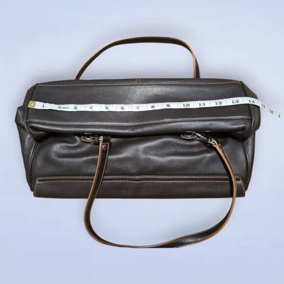 Lauren Ralph Lauren Brown Leather Purse - Picture 4 of 12